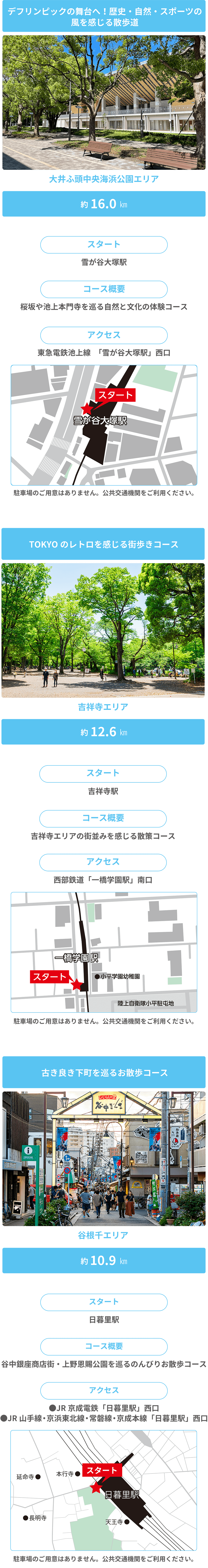 スマホウォークコース概要